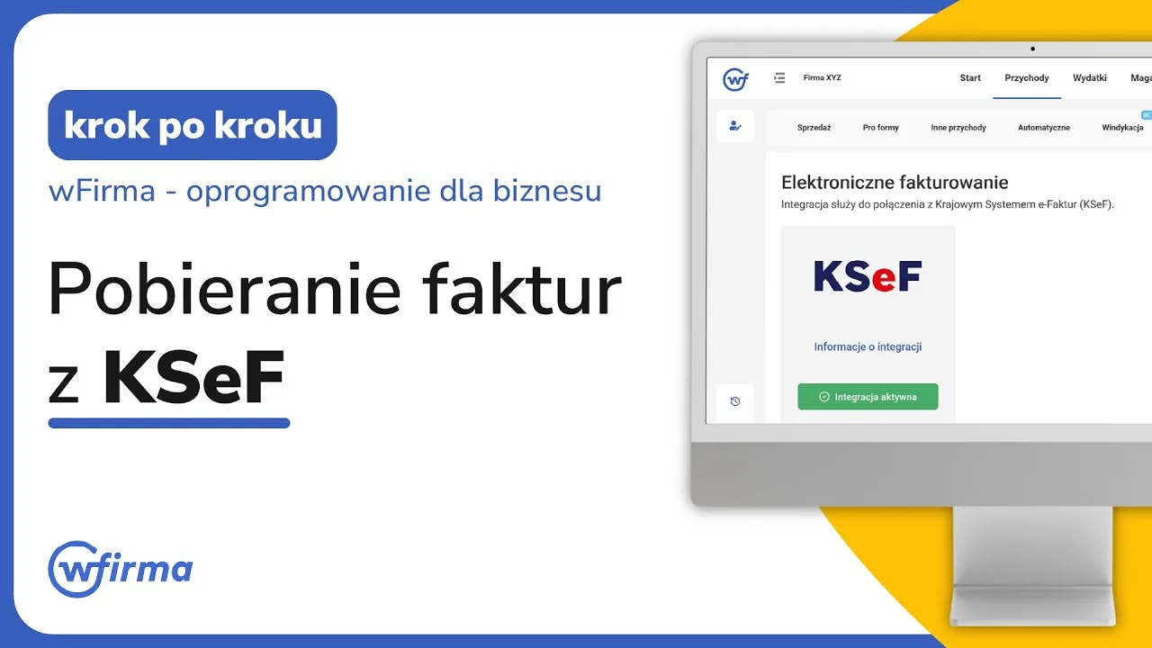 Miniatura filmu: Pobieranie faktur z KSeF